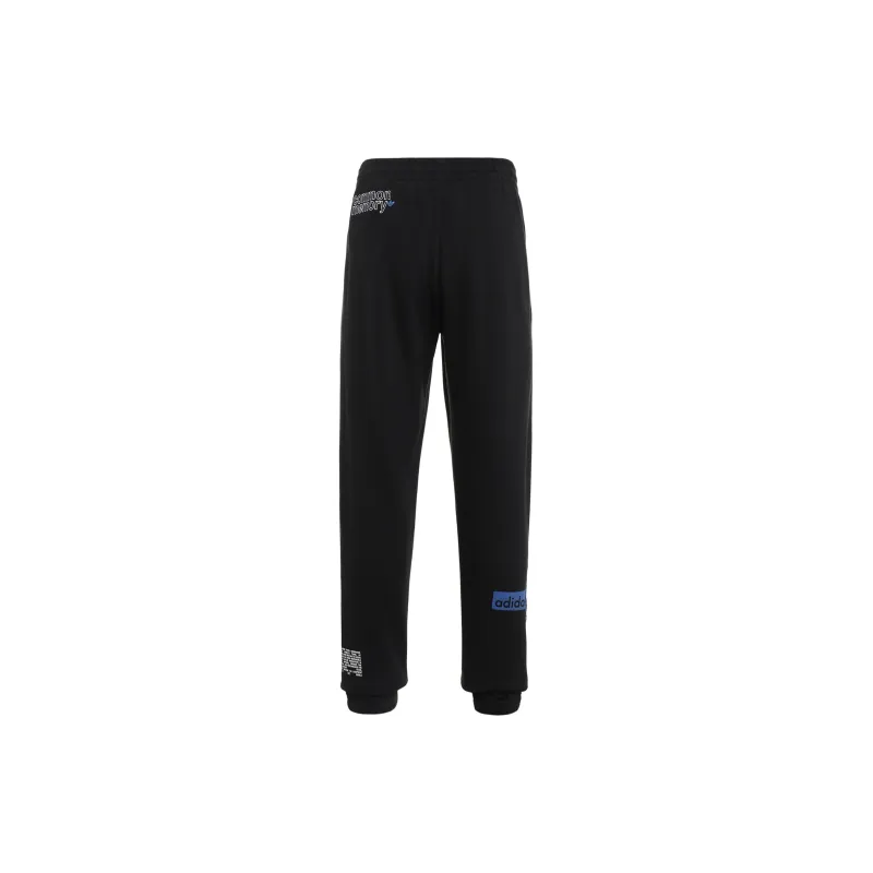Adidas Originals GRAPHICS COMMON MEMORY Knitted Sweatpants Men Black-1
