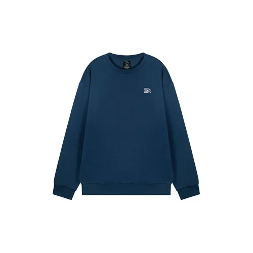 ANTA Life Collection Sweatshirts Unisex Navy Blue