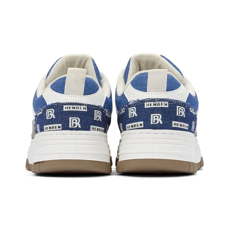 RENBEN Height Increasing Balance Lightweight Low-Top Skateboard Shoes Men's-4