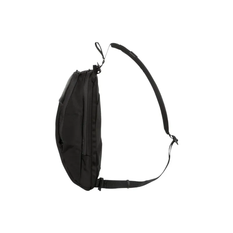 THE NORTH FACE Nylon With Cow Leather Shoulder Bag Unisex Black-2