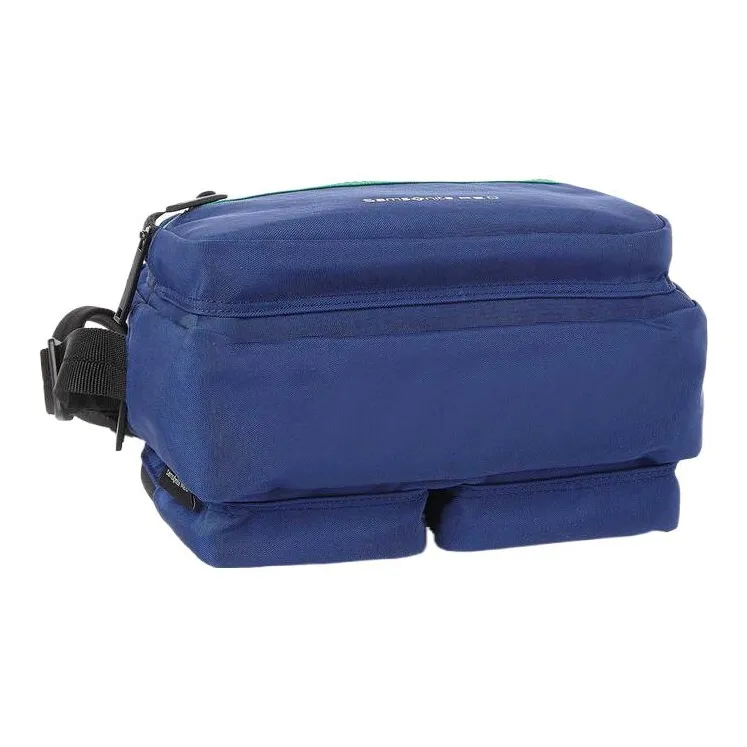 SAMSONITE MARSTON Nylon Small Square Bag Shoulder Bag Crossbody Bag Mini Men's Blue-5