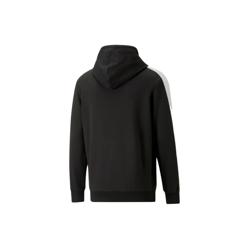 PUMA T7 Sweatshirts Men Black White-1