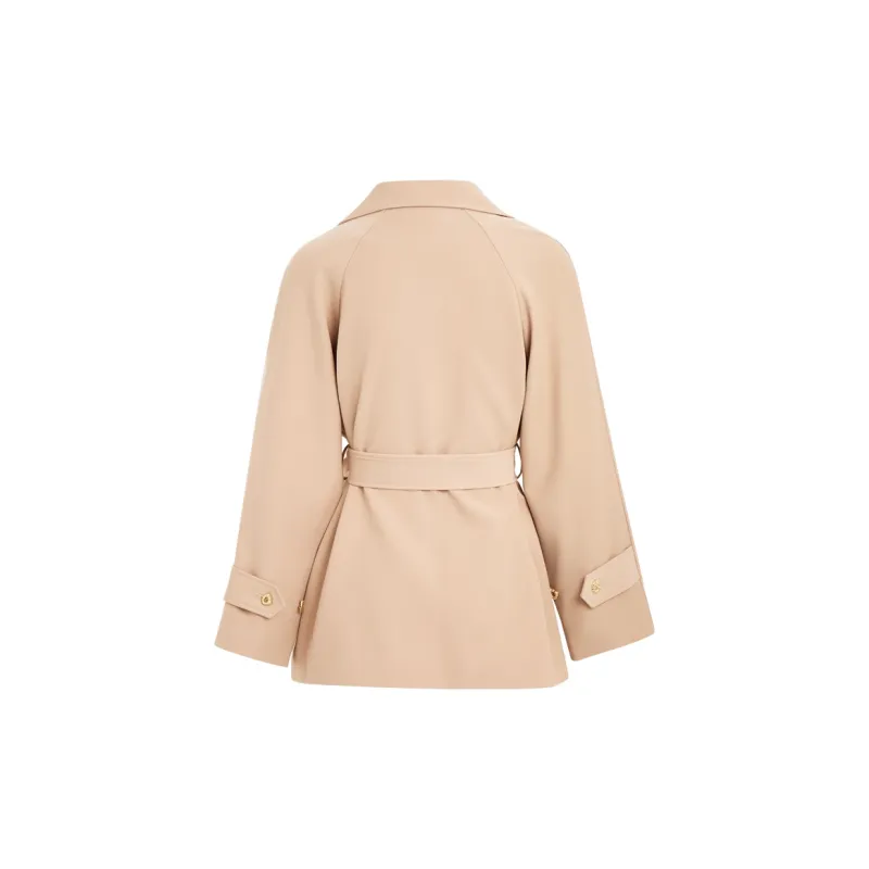 AUI Trench Coats Women's Khaki-1