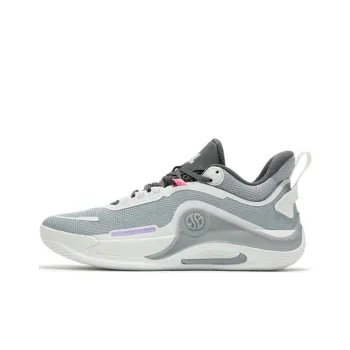 361° AG Durable Breathable Low Top Basketball Shoes Men's Gray