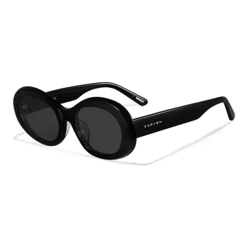 APRIL Plate Frame Oval Sunglasses Unisex