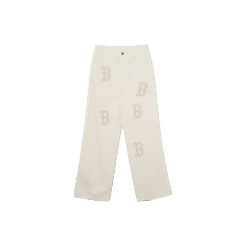 MLB Multi Mega Jeans Women's Cream