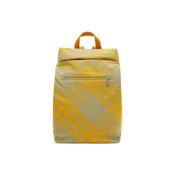 Burberry Polyamide Backpack Regular Men's Hunter Beige
