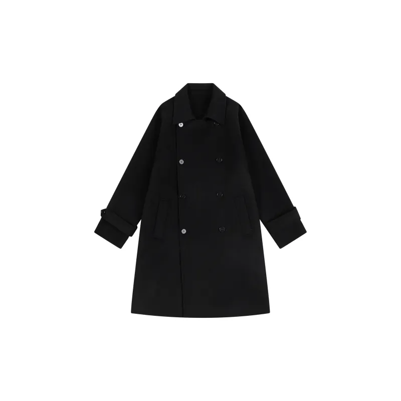 EARL JOEL Coats Coat Unisex Meteorite Black-0