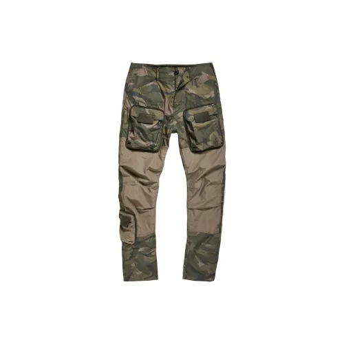 G-STAR RAW Cargo Pants Men Camouflage Earth Brown