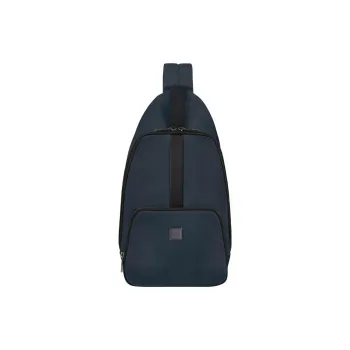 SAMSONITE Recycled Polyester Sling Bag Shoulder Bag Crossbody Bag Medium Size Men's Blue