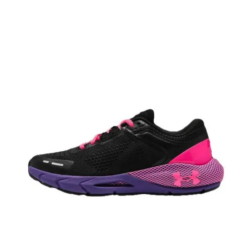Under Armour HOVR Phantom Lightweight And Wear Water Low Top Running Shoes Women's Chunky Pink