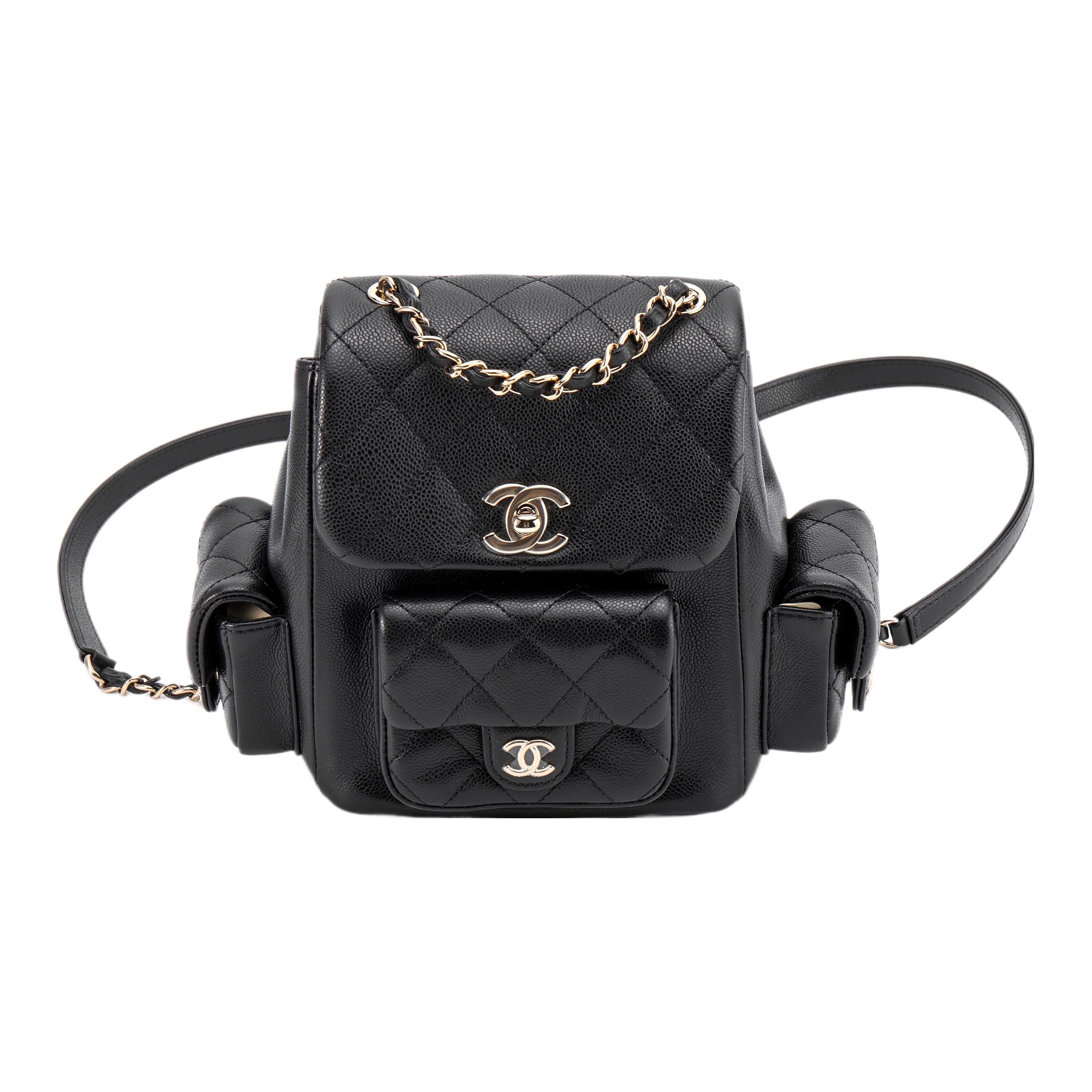 Chanel calfskin backpack best sale