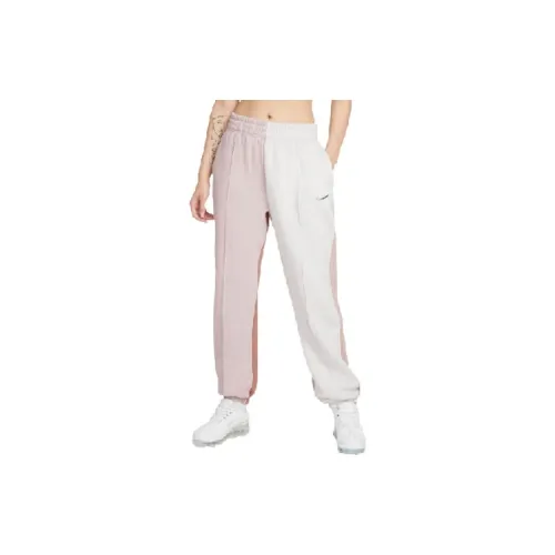 Nike Knitted Sweatpants Women's Light Pink Cameo Brown