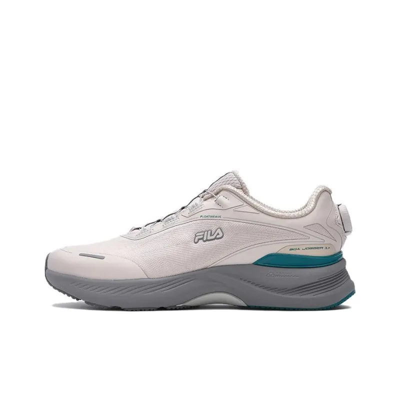 FILA BOA JOGGER M'S Cushioning Wear Resistant Low Top Casual Running Shoes Men's Silver Gray-0