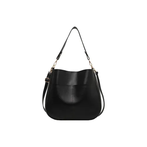 UNITE STAR PU Soft Leather Tote Portable Crossbody Armpit Shoulder Bag Medium Size Women's White/Black/Brown/Coffee