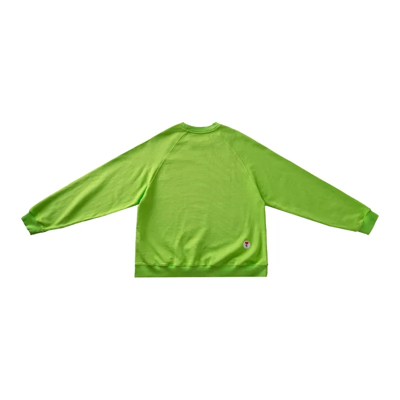CLOR Sweatshirts Unisex Grass Green-1