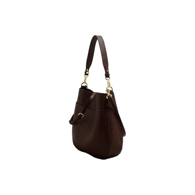 UNITE STAR PU Soft Leather Tote Portable Crossbody Armpit Shoulder Bag Medium Size Women's White/Black/Brown/Coffee-10