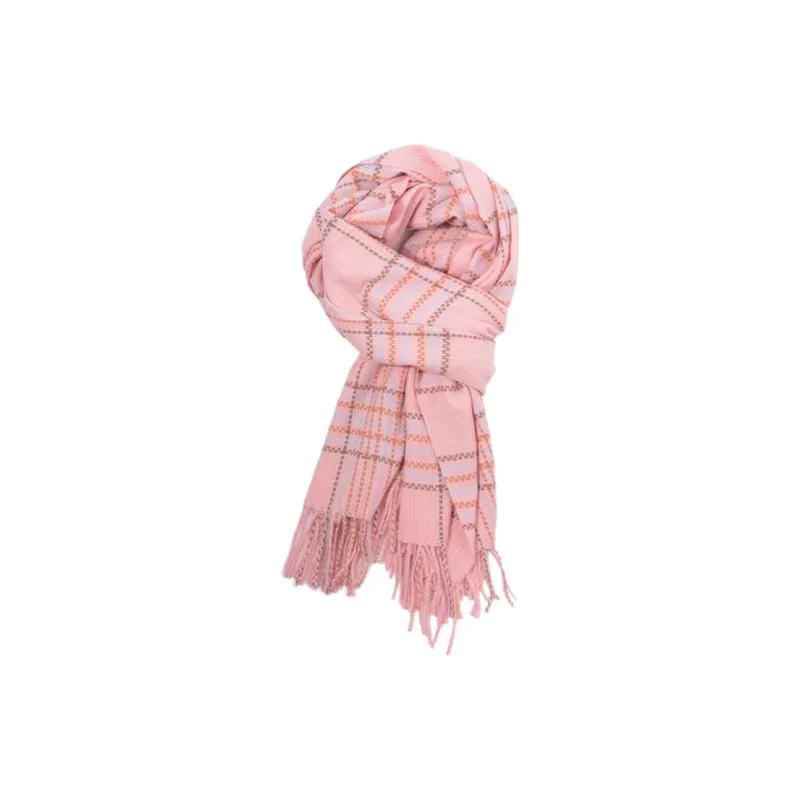 Youyoulan Faux Cashmere Knit Scarves Women's-1