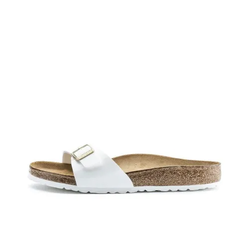 Birkenstock Slide Slippers Women's White Regular