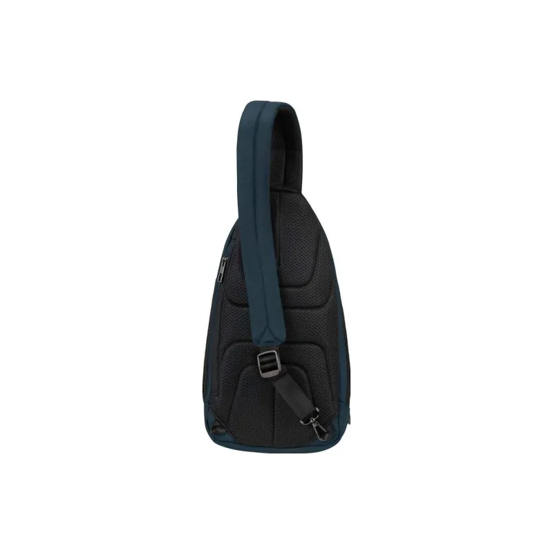 SAMSONITE Recycled Polyester Sling Bag Shoulder Bag Crossbody Bag Medium Size Men's Blue-4