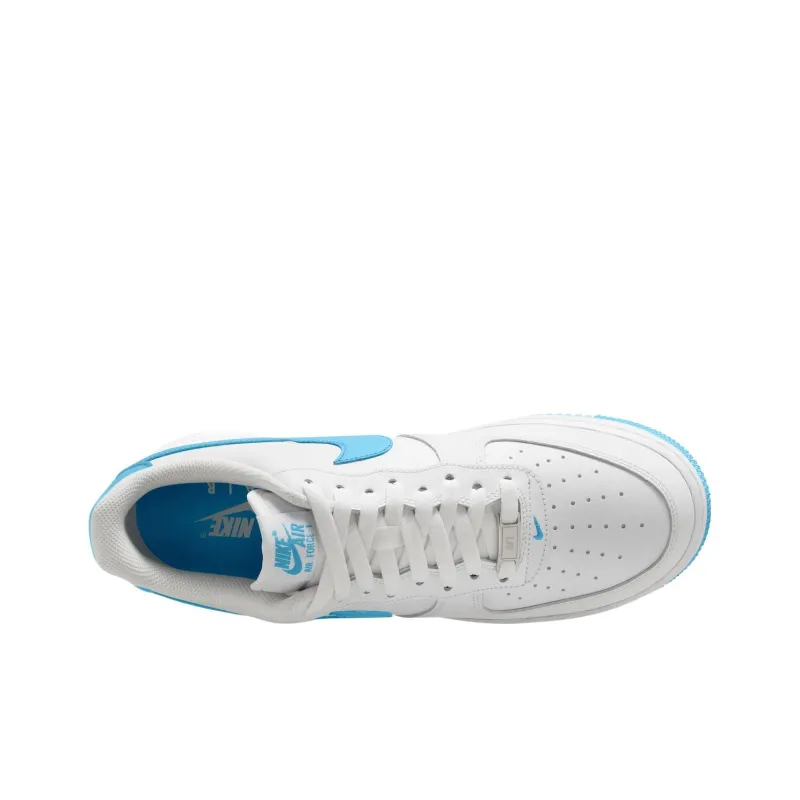 Nike Air Force 1 Low '07 White Aquarius Blue-2