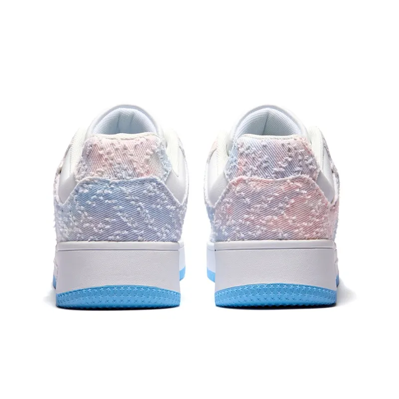 A1 Small White Shoes Coverage Wear-Resistant Lightweight Low-Top Skateboard Shoes Unisex-60
