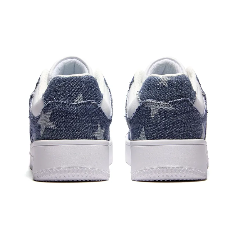 A1 Small White Shoes Coverage Wear-Resistant Lightweight Low-Top Skateboard Shoes Unisex-94
