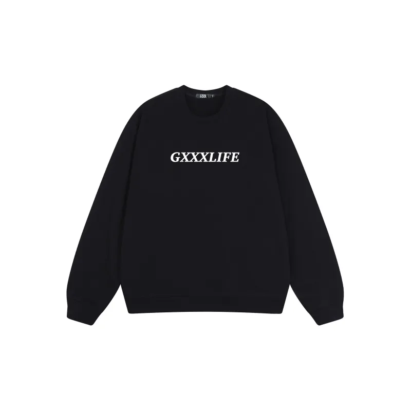 GXXX Pullover Crew Neck Sweatshirt Unisex-17