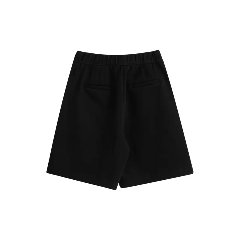 Olrain Casual Shorts Women's Black-1