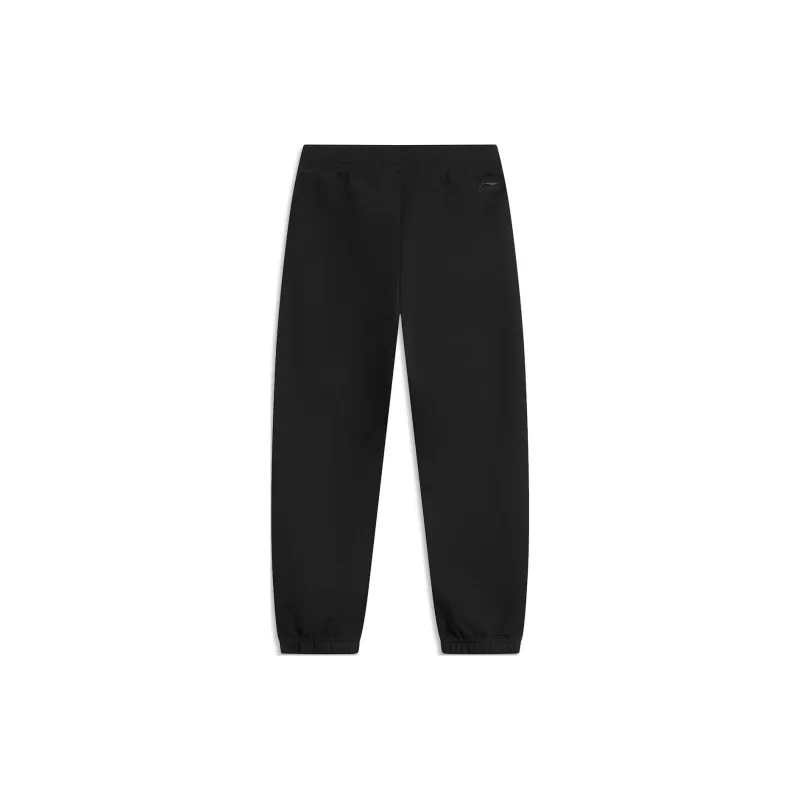 LiNing Chinese Culture Series Knitted Sports Pants Women's Black-1