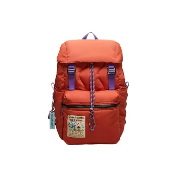Coachtopia Recycled Polyester Travel Bag Backpack Large Size Unisex Orange