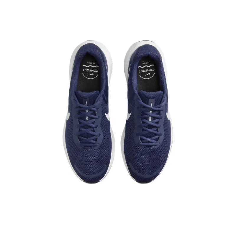 Nike Revolution 7 Midnight Navy Black White Pure Platinum-3