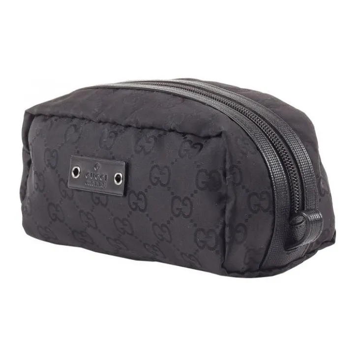 GUCCI Nylon Clutch Small Size Men's Black-1