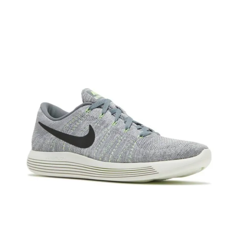 Nike LunarEpic Flyknit Cushioning Anti-Slip And Wear-Resistant Low-Top Running Shoes Men's Gray-2
