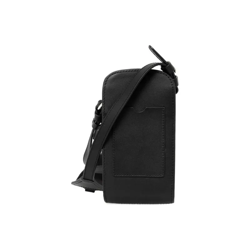 A.P.C Leather Shoulder Bag Men's Black-2