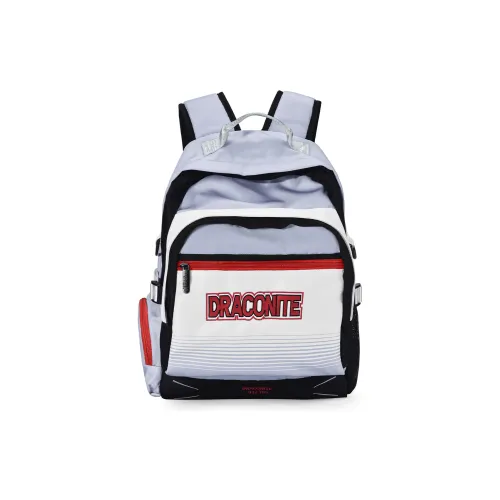DRACONITE Polyester Students Backpack Multi Compartment Backpack Regular Unisex Haze Gray