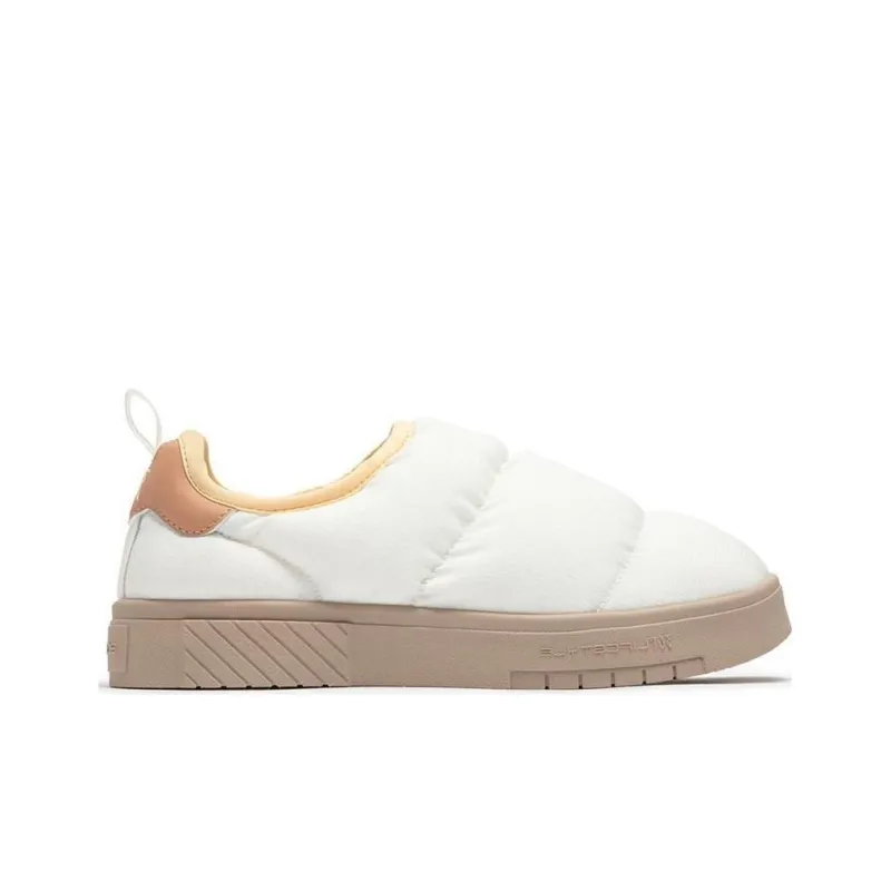 361° Warm Slip Resistant Low Top Skateboard Shoes Women's White-1