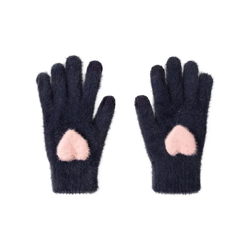 BAIJUAN Knit Gloves Women's-7