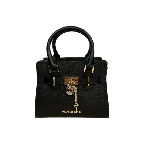 MICHAEL KORS Hamilton Series Leather Handbag Shoulder Bag Crossbody Bag Extra Small Women's Black