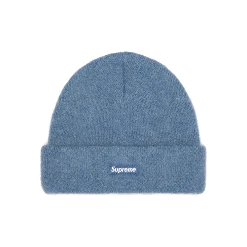 Supreme Mohair Beanie FW23 Light Blue