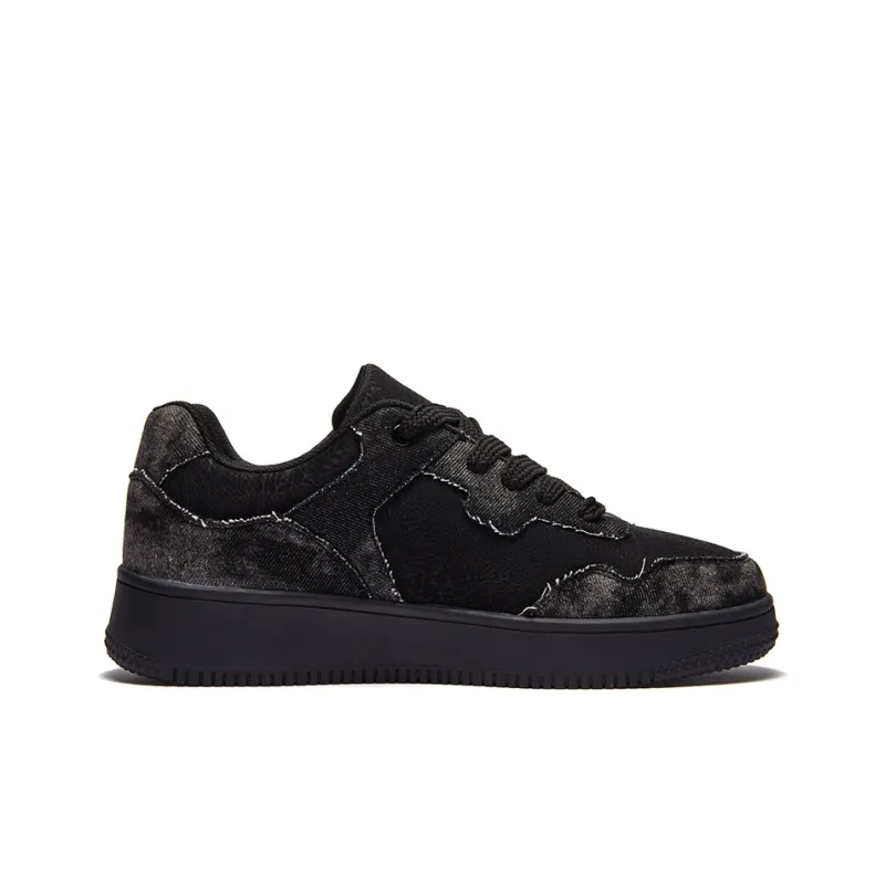 A1 Small White Shoes Coverage Wear-Resistant Lightweight Low-Top Skateboard Shoes Unisex-77
