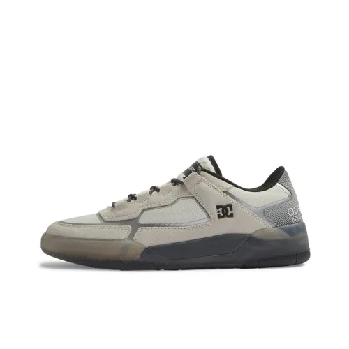 DC Shoes Skateboard Shoes Men Low-Top Gray