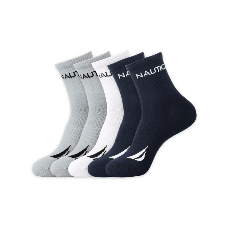 NAUTICA UNDERWEAR Men Mid-Calf Socks-12
