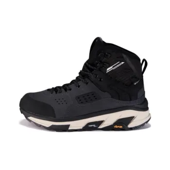 KOLON SPORT Tripod Cushioning Wear-Resistant High-Top Running Shoes Unisex Black