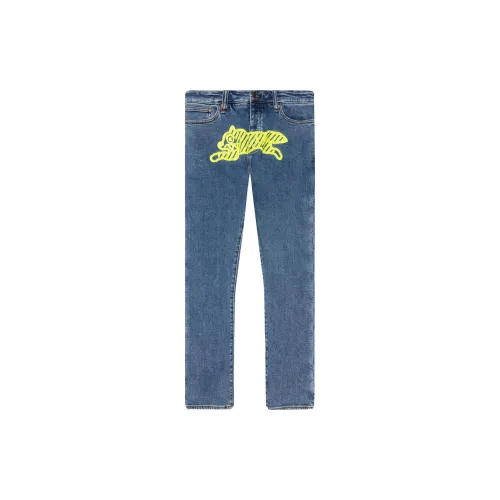 Ice Cream Jeans Men Blue