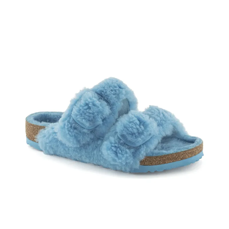 Birkenstock Arizona Big Buckle Slide Slippers Women's Blue Regular-2