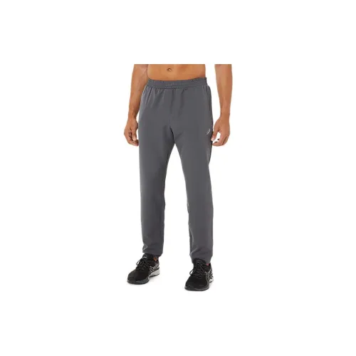 Asics Knitted Sweatpants Men Gray