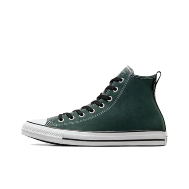 Converse Chuck Taylor All Star Abrasion Resistant Cushioning High Top Canvas Shoes Women's Green-0