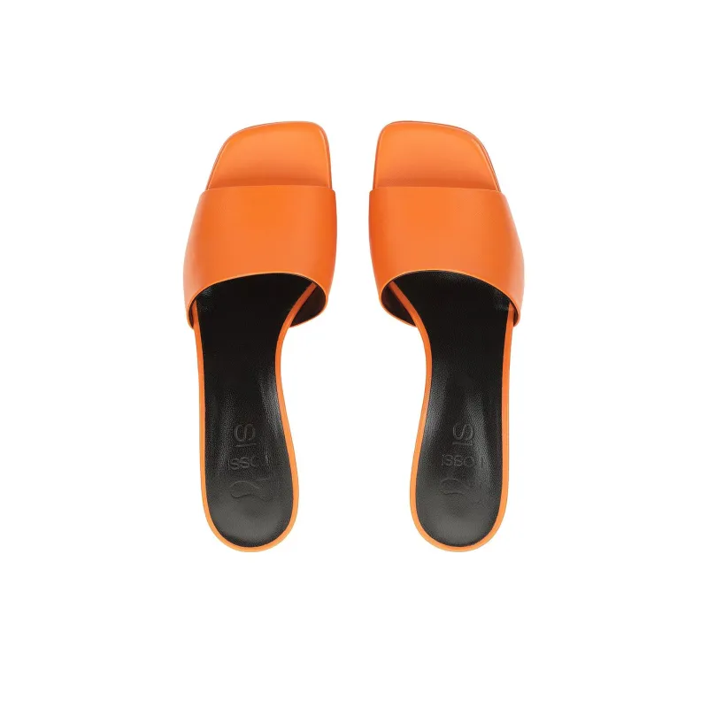 Si Rossi 95mm Sculpted-heel Mules-3