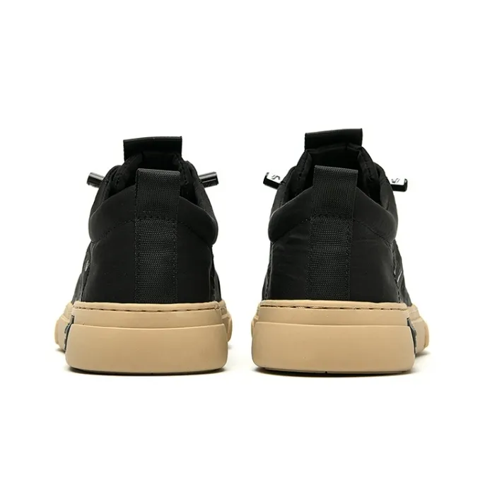 Rich Birds Low Top Skateboard Shoes Men's Black-3